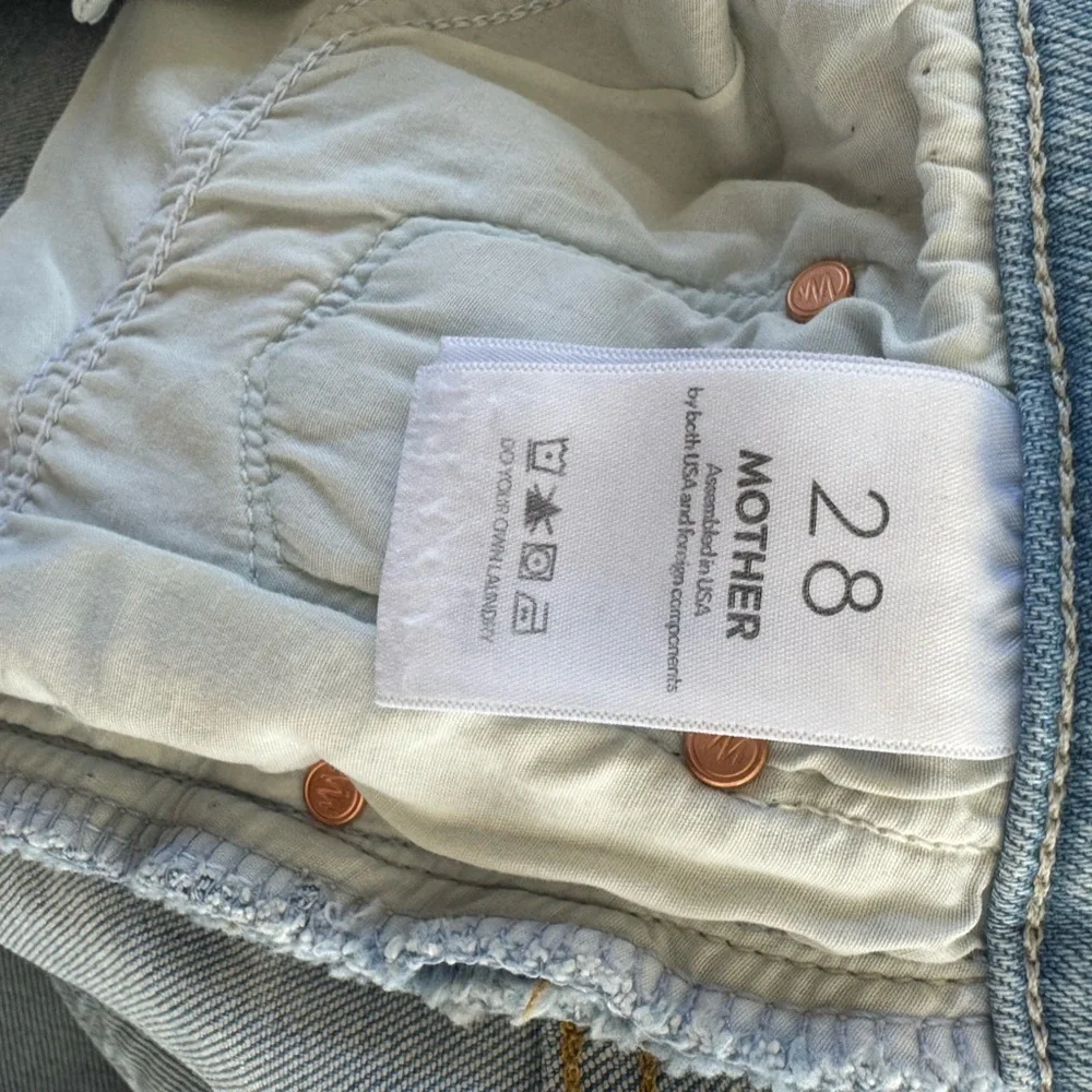 Mother Light Blue Denim Skirt - Picture 8 of 9